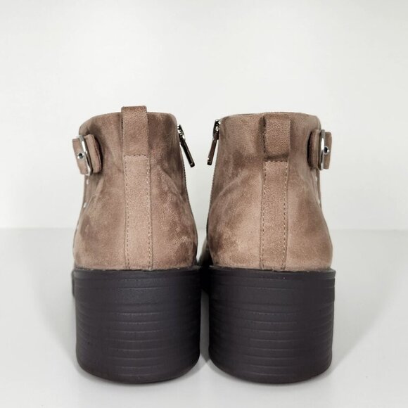 BZees Other Half Bootie Women's Size 10M Latte Fabric - Picture 7 of 15